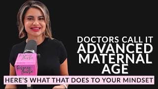 Advanced Maternal Age: Is that label harming your fertility? #fertility