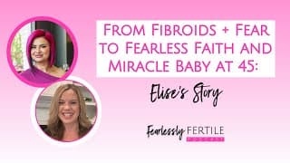 How She Got Pregnant at 45 with Her Own Egg Despite Fibroids, Hashimoto's, and Failed IVF #ttc